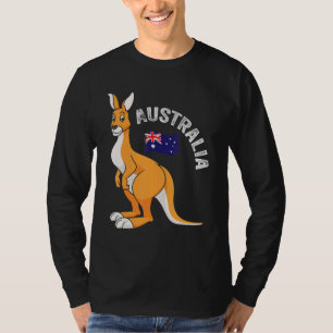 Australia Day Toddler Shirt Funny Kangaroo Austral