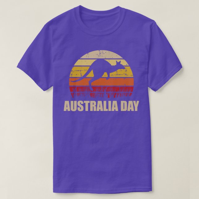 Australia Day vintage T-Shirt (Design Front)