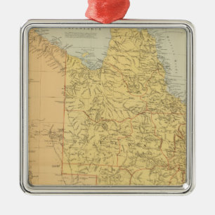 Australia East Metal Ornament
