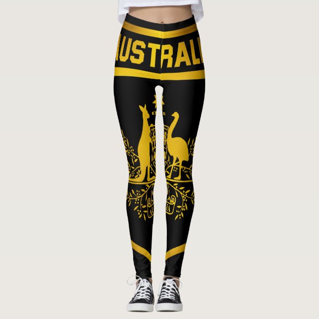 Australia Emblem Leggings (Front)