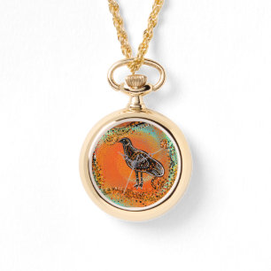 AUSTRALIA EMU ART WATCH