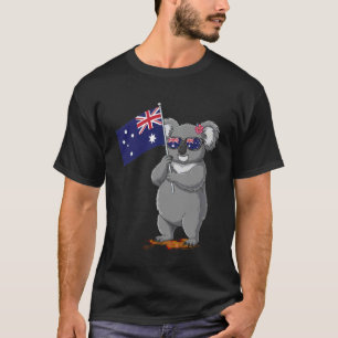 Australia Flag Australian Koala T-Shirt
