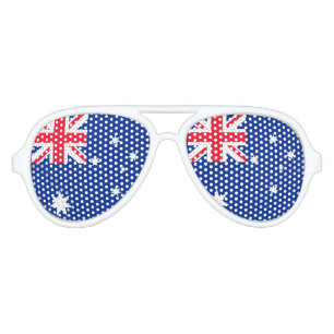 Australia Flag Aviator Sunglasses