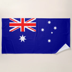 Australia Flag Beach Towel