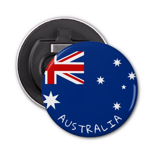 Australia flag bottle opener (Front)