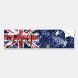 AUSTRALIA FLAG BUMPER STICKER