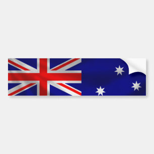 Australia Flag Bumper Sticker