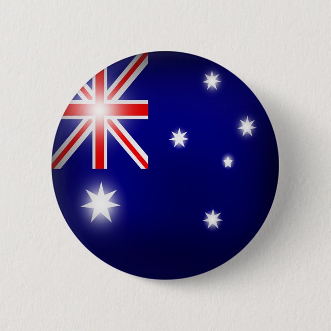 Australia Flag Button (Front)