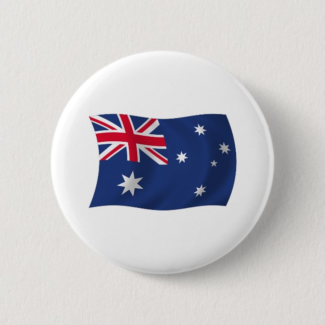 Australia Flag Button (Front)