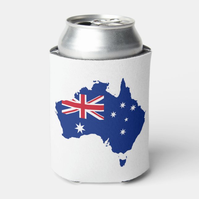 Australia flag can cooler (Can Front)