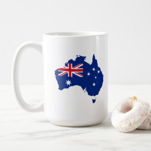 Australia flag coffee mug