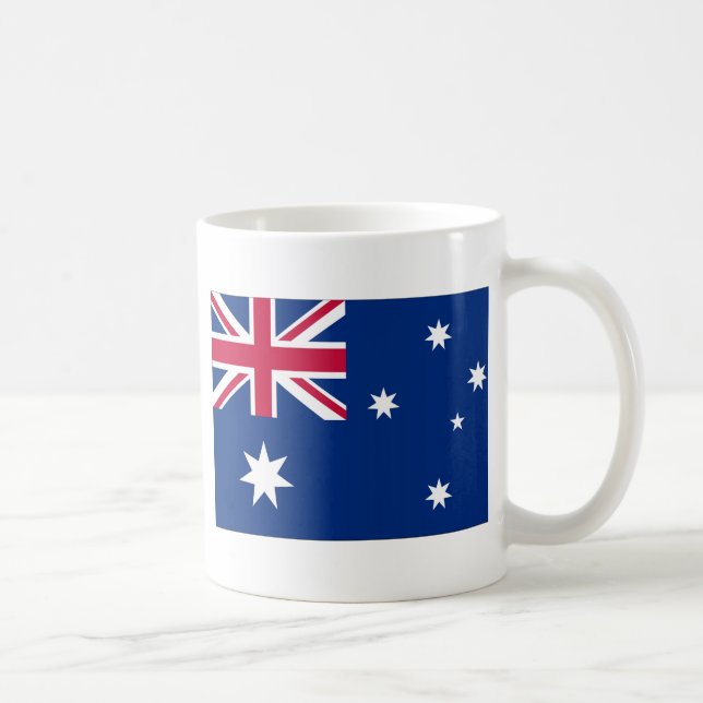 Australia Flag Coffee Mug (Right)