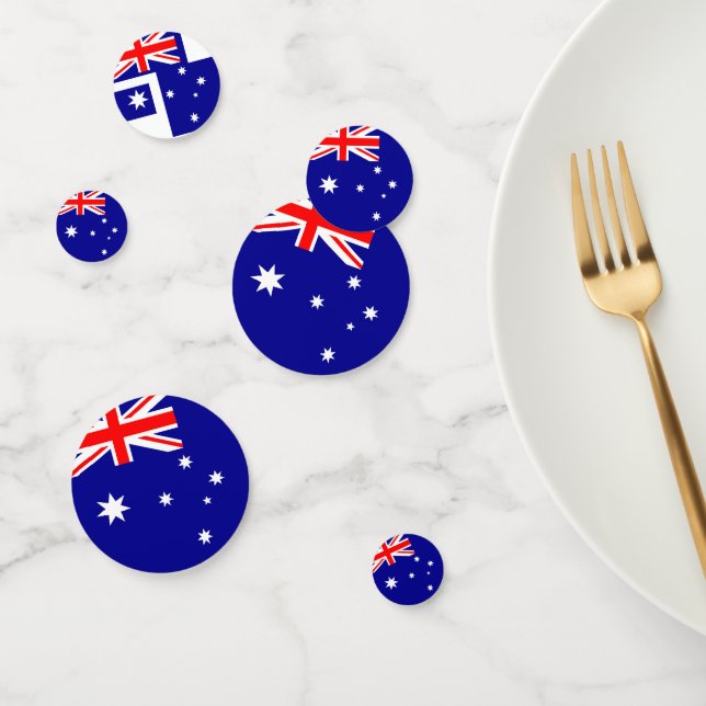 Australia Flag Confetti (Group)