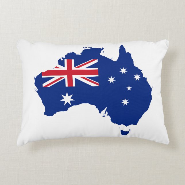 Australia flag decorative cushion (Front)