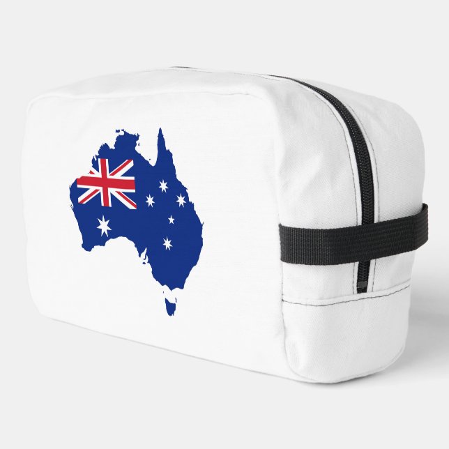 Australia flag dopp kit (Left Corner)