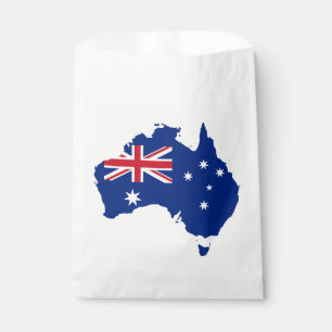 Australia flag favour bag