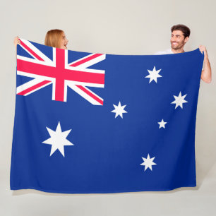Australia Flag Fleece Blanket