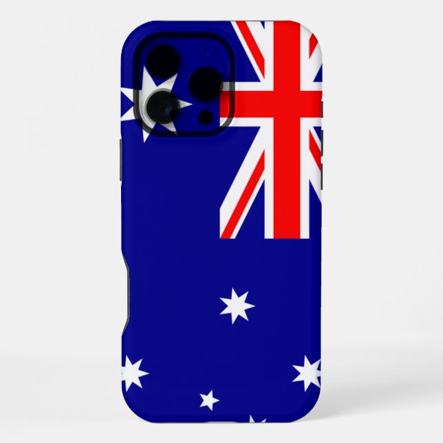 Australia Flag iPhone Case (Back)