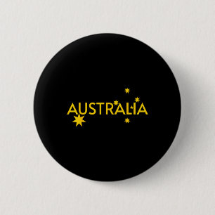 Australia Flag Jersey 6 Cm Round Badge