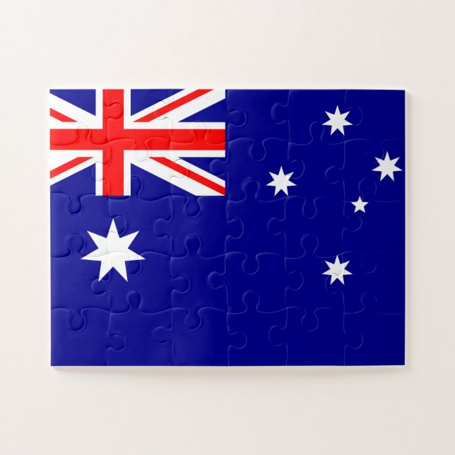 Australia Flag Jigsaw Puzzle (Horizontal)