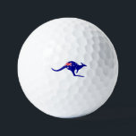 Australia Flag Kangaroo Golf Balls<br><div class="desc">Australia Flag Kangaroo Golf Balls</div>