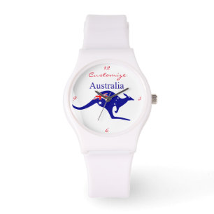 Australia Flag Kangaroo Thunder_Cove Watch