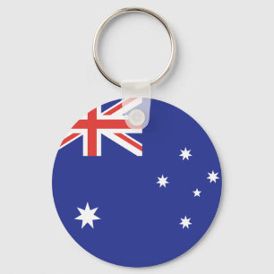 Australia Flag Key Ring