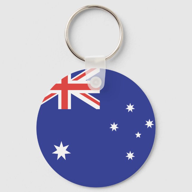 Australia Flag Key Ring (Front)