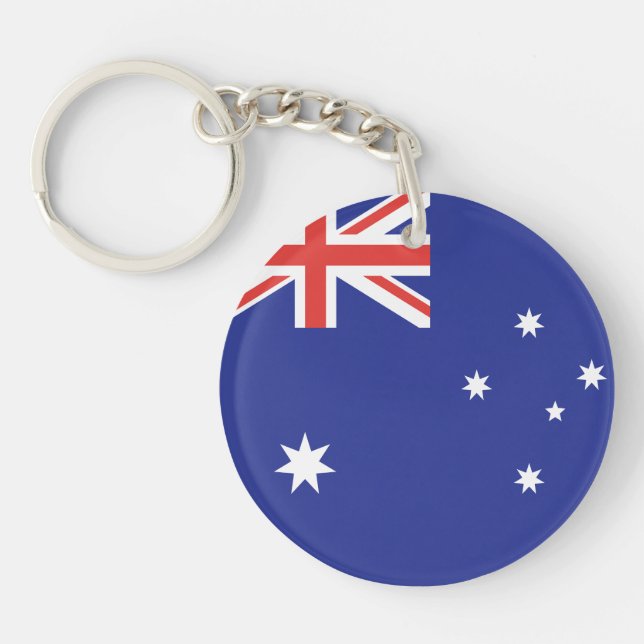 Australia Flag Key Ring (Front)