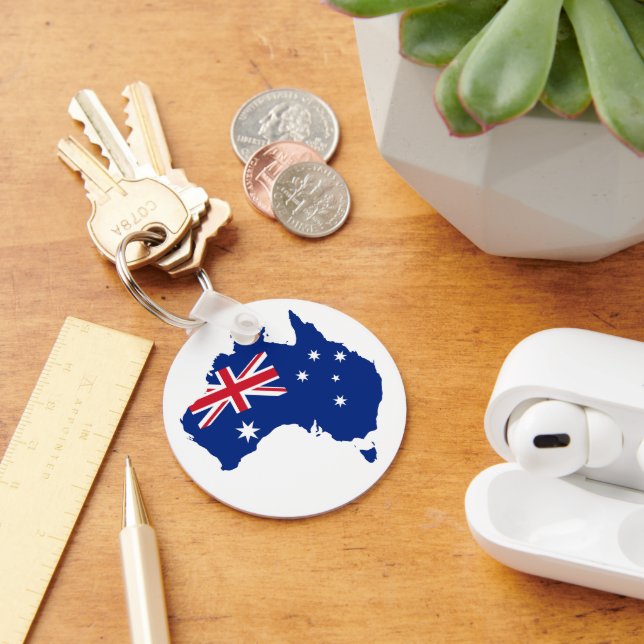 Australia flag key ring (Desk)
