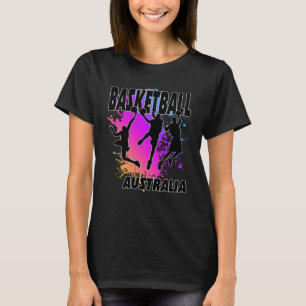 Australia Flag  Love Playing Basketball  1 T-Shirt