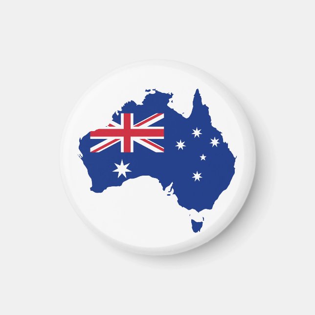 Australia flag magnet (Front)