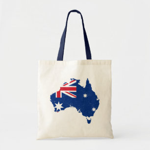 Australia Flag Map Bags