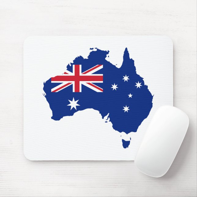 Australia flag mouse pad (With Mouse)