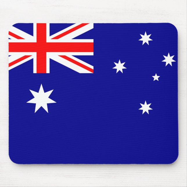 Australia Flag Mouse Pad (Front)