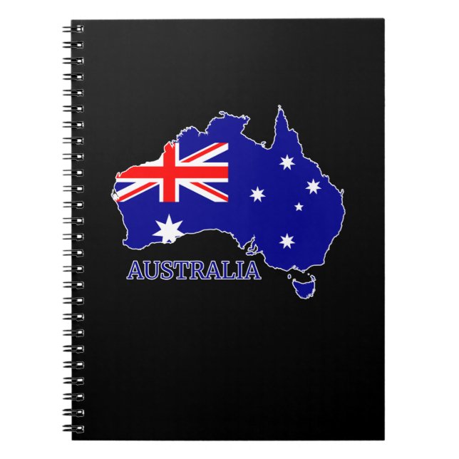Australia Flag Notebook (Front)