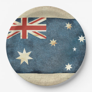 Australia Flag Paper Plates