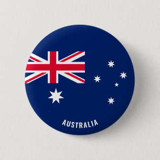Australia Flag Patriotic 6 Cm Round Badge