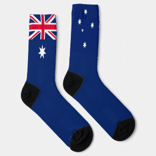 Australia Flag Patriotic Australian National Pride Socks