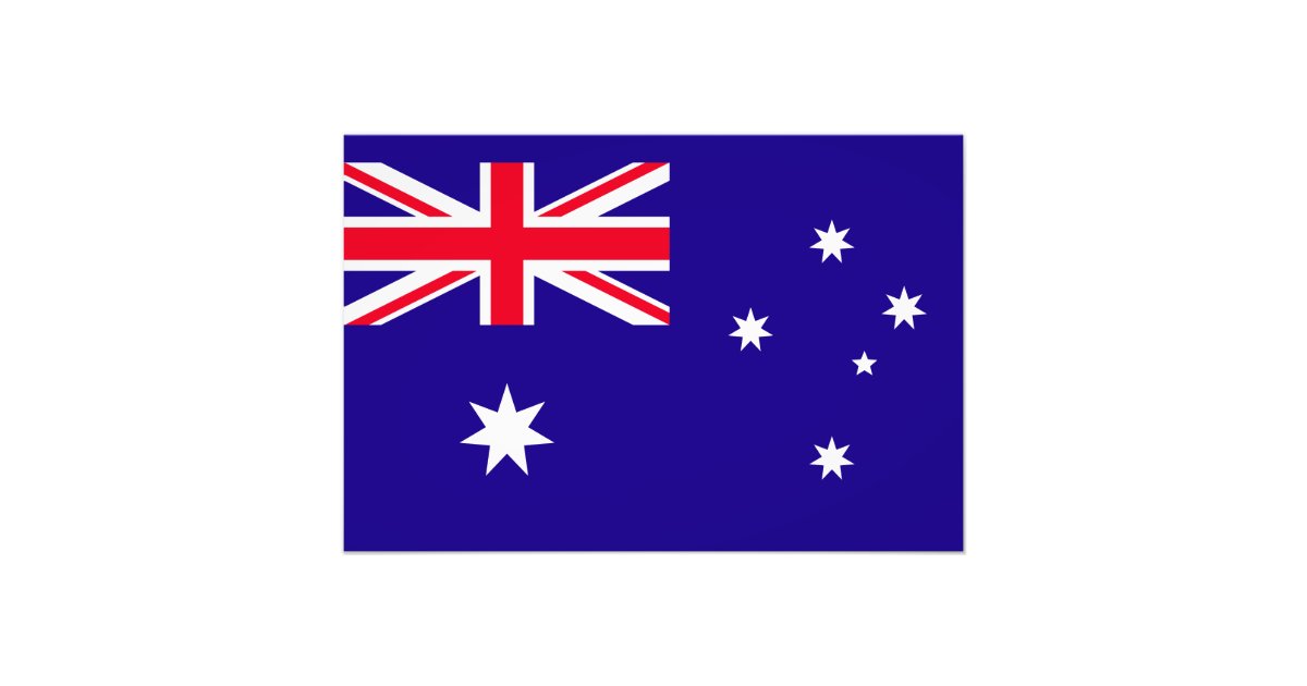 Australia Flag Photo Print | Zazzle