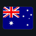Australia Flag Premium Magnet<br><div class="desc">Premium Magnet with the Flag of Australia</div>
