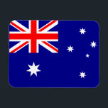 Australia Flag Premium Magnet<br><div class="desc">Premium Magnet with the Flag of Australia</div>