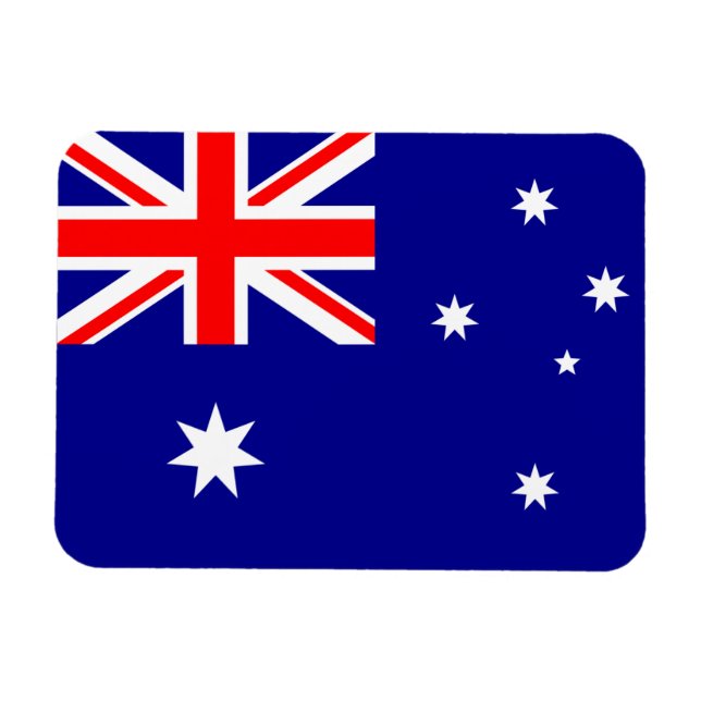 Australia Flag Premium Magnet (Horizontal)