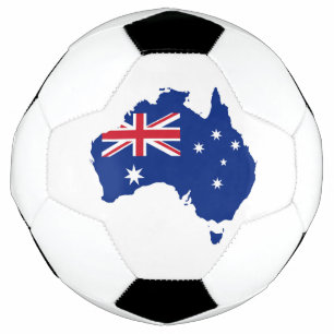 Australia flag soccer ball