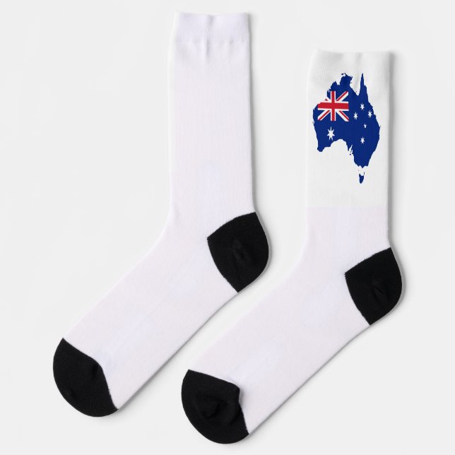 Australia flag socks (Left)