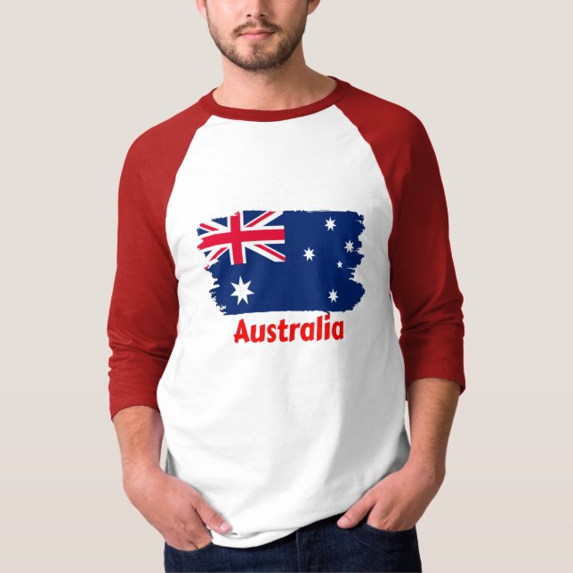 Australia flag T-Shirt (Front)