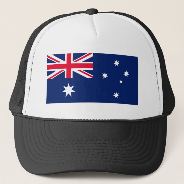 Australia Flag Trucker Hat (Front)