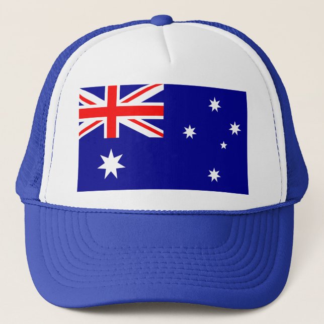 Australia Flag Trucker Hat (Front)