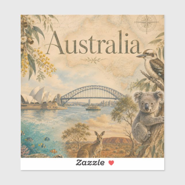 Australia  for lovers of Australia  (Sheet)