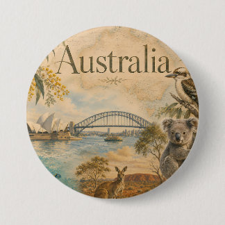 Australia for lovers of Australia 7.5 Cm Round Badge